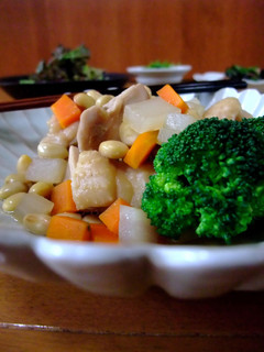 【簡単】しみじみ美味しい大豆と鶏の旨煮-レシピのメイン写真