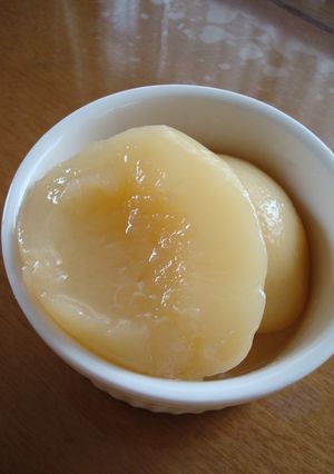 桃のコンポート-レシピのメイン写真