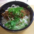 肉味噌冷やしうどん