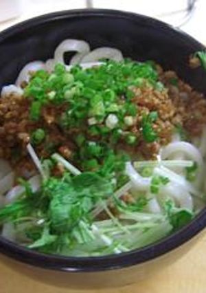 肉味噌冷やしうどん-レシピのメイン写真