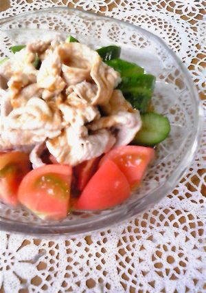 ♡夏に必ず食べる!ウマウマ冷しゃぶ♥-レシピのメイン写真