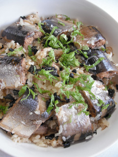 秋刀魚の炊き込みご飯-レシピのメイン写真