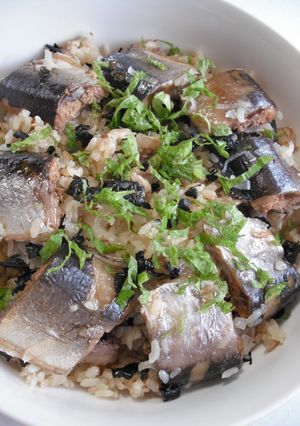 秋刀魚の炊き込みご飯-レシピのメイン写真