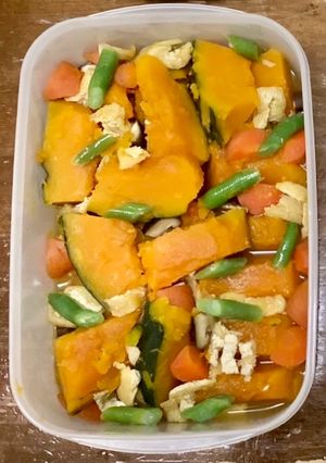 かぼちゃと油揚げの煮物-レシピのメイン写真