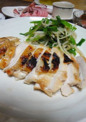魚焼きグリルで☆鶏胸肉のジューシー焼き-レシピのメイン写真