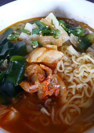 即席キムチ塩ラーメン-レシピのメイン写真