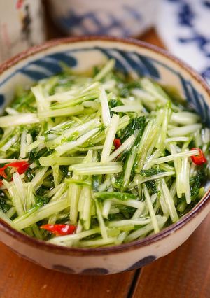 京都の老舗のお漬物風♪きざみ水菜の浅漬け-レシピのメイン写真