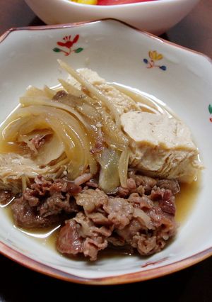 すき焼き　冷凍豆腐入り-レシピのメイン写真