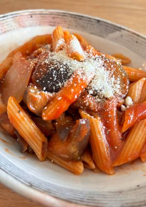 ラタトゥイユでパスタ☆-レシピのメイン写真
