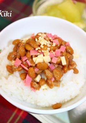 保育園の五目納豆☆-レシピのメイン写真