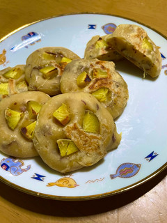 ❤︎簡単❤︎さつまいものホットケーキ(犬用)-レシピのメイン写真