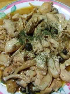 むね肉ときのこのガーリックマヨ焼き-レシピのメイン写真