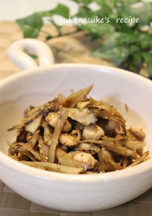 ごぼうと鶏肉の惣菜-レシピのメイン写真