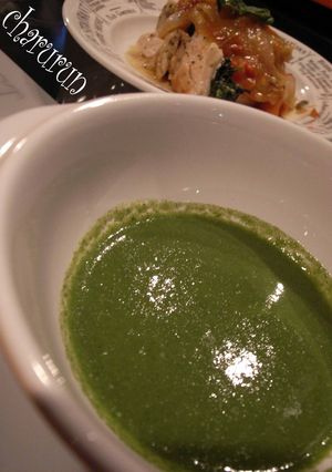 コーンほうれん草スープ♪-レシピのメイン写真