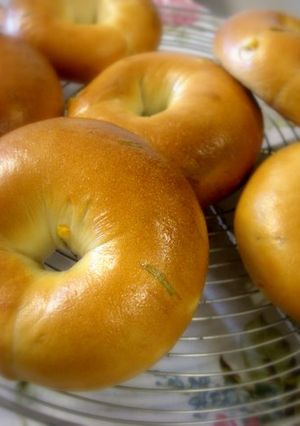 オレンジピールとローズマリーでベーグル-レシピのメイン写真