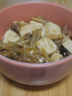 辛くないマーボー丼-レシピのメイン写真