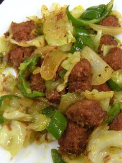 ♡キャベツとコンビーフのカレー炒め-レシピのメイン写真