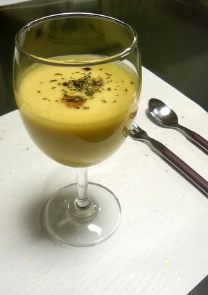ヘルシーかぼちゃスープ!-レシピのメイン写真