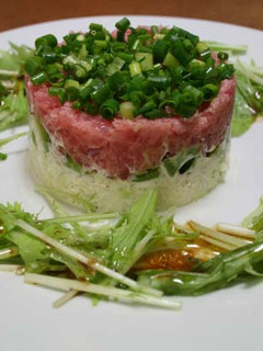 マグロのタルタル-レシピのメイン写真