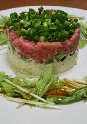 マグロのタルタル-レシピのメイン写真
