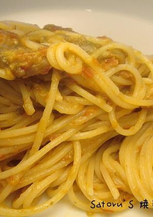 焼き茄子★とドライトマトのパスタ♪-レシピのメイン写真