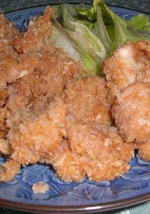 レンジで簡単♬から揚げ風でカツ風で-レシピのメイン写真