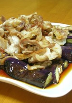 豚肉と茄子のポン酢がけ-レシピのメイン写真