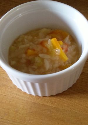 離乳食・トマトリゾット風-レシピのメイン写真