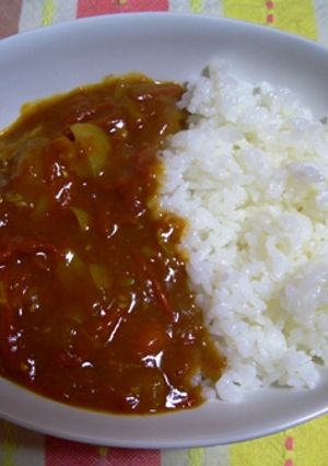 簡単絶品トマトカレー-レシピのメイン写真