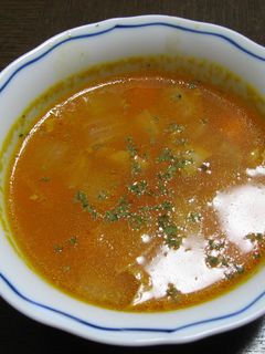 野菜ジュースでミネストローネ-レシピのメイン写真