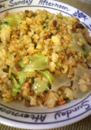 パラパラ納豆炒飯☆-レシピのメイン写真