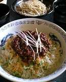 サントリー天然水で簡単ジャージャー麺
