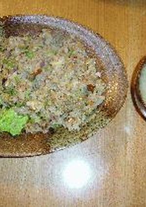 簡単！大根の葉チャーハン-レシピのメイン写真