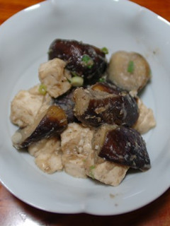 なすと豆腐のすりごま炒め-レシピのメイン写真