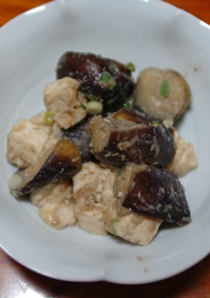 なすと豆腐のすりごま炒め-レシピのメイン写真