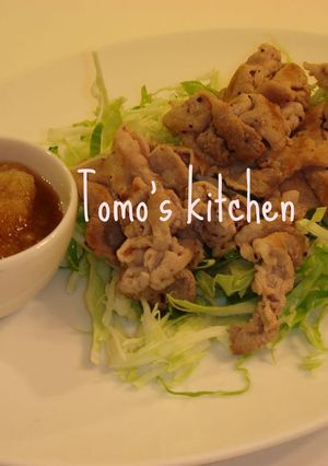 ピリッ！豚肉のおろしポン酢がけ-レシピのメイン写真