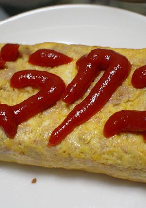 ツナたまご焼き-レシピのメイン写真