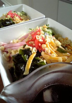 冷やしタヌキ-レシピのメイン写真