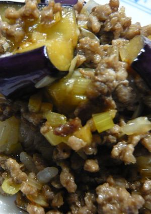 うちのマーボー茄子丼-レシピのメイン写真