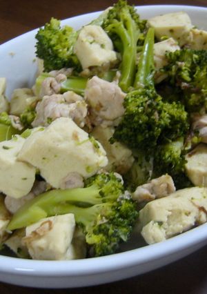 高野豆腐とブロッコリーの煮物-レシピのメイン写真
