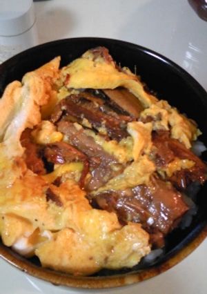 缶詰で！簡単さんまのかばやき丼-レシピのメイン写真