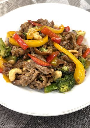 牛肉と野菜のカシューナッツ炒め-レシピのメイン写真
