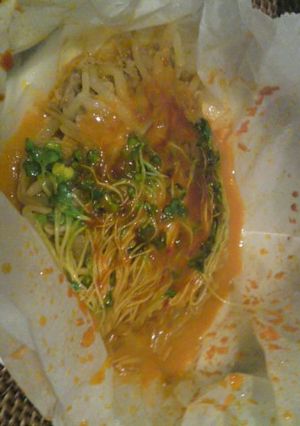 レンジで♪豚肉と野菜のコチュマヨ蒸し-レシピのメイン写真