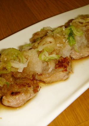 ひれ肉のおろし☆ポン酢-レシピのメイン写真