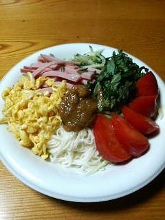 冷やし中華そうめん-レシピのメイン写真