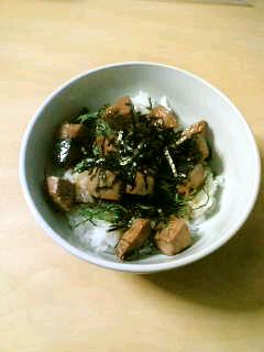 かつおの角煮丼-レシピのメイン写真