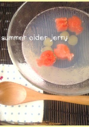 三ツ矢サイダー★夏ゼリー-レシピのメイン写真
