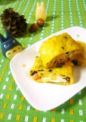 鮭マヨと海苔の卵焼き✿-レシピのメイン写真