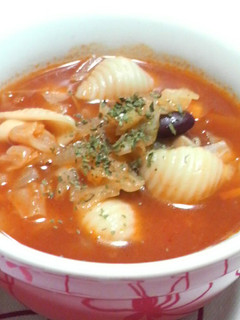 ✿トマトジュースで✿野菜スープ✿-レシピのメイン写真