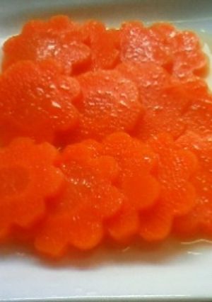 お花のにんじんグラッセ☆-レシピのメイン写真
